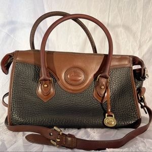 Vintage Dooney & Bourke AW Leather Satchel